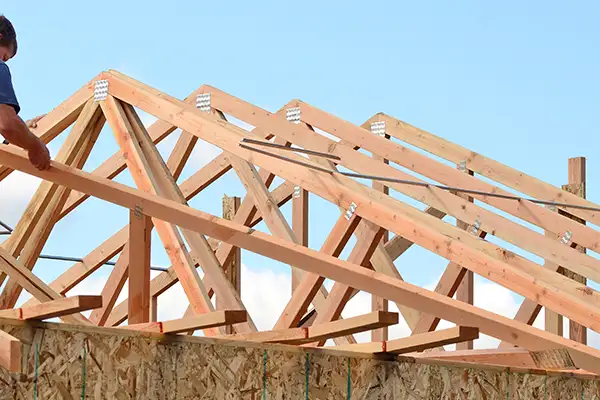 New roof construction
